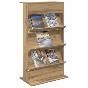Zeitschriftenregal Artisan Eiche 70x41x126cm