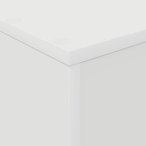 Magazinregal Weiß Holzwerkstoff 70x41x96cm
