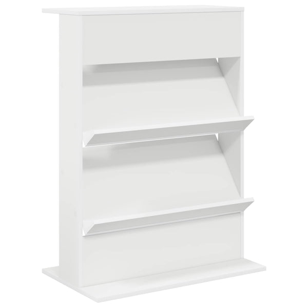 Magazinregal Weiß Holzwerkstoff 70x41x96cm