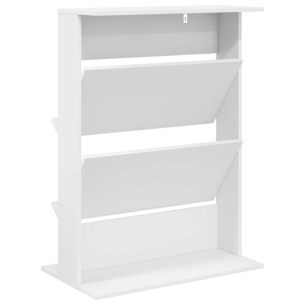 Magazinregal Weiß Holzwerkstoff 70x41x96cm