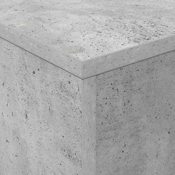 Magazinregal Beton Grau 70x41x96 cm
