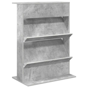 Magazinregal Beton Grau 70x41x96 cm