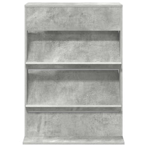 Magazinregal Beton Grau 70x41x96 cm