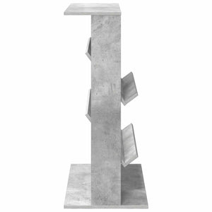 Magazinregal Beton Grau 70x41x96 cm