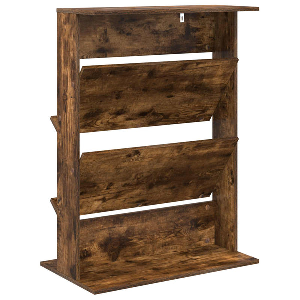 Magazinregal Geräucherte Eiche 70x41x96 cm