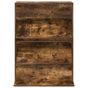 Magazinregal Geräucherte Eiche 70x41x96 cm