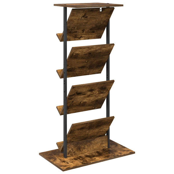 Magazinregal Geräucherte Eiche 68x40x123.5cm