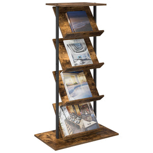 Magazinregal Geräucherte Eiche 68x40x123.5cm