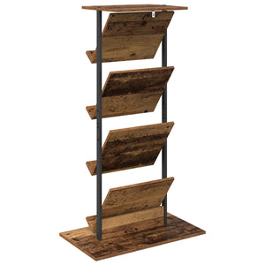 Zeitschriftenregal Altholz 68x40x123.5 cm