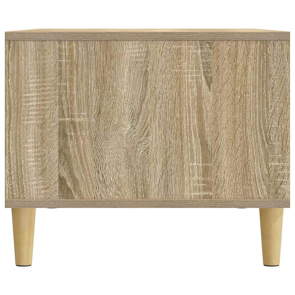 vidaXL Table basse chêne Sonoma 90 x 50 x 40 cm Bois d'ingénierie