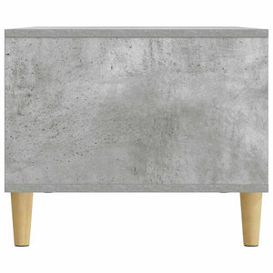 Betongrauer Couchtisch 90x50 cm