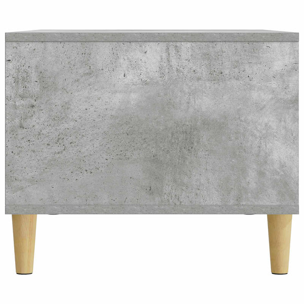 Betongrauer Couchtisch 90x50 cm