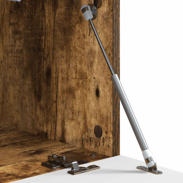 vidaXL Table basse chêne fumé 90 x 50 x 40 cm bois d'ingénierie