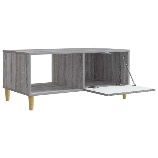 Couchtisch Sonoma Grau 90x50 cm