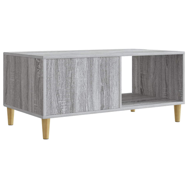 Couchtisch Sonoma Grau 90x50 cm