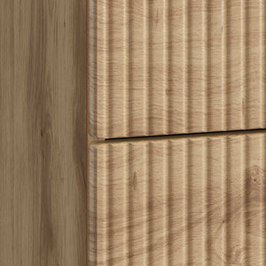 vidaXL Table de chevet Chêne Artisan 62 x 34,5 x 47,5 cm Bois d'ingénierie