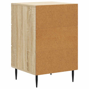 vidaXL Table de chevet chêne sonoma 43 x 41 x 66,5 cm bois d'ingénierie