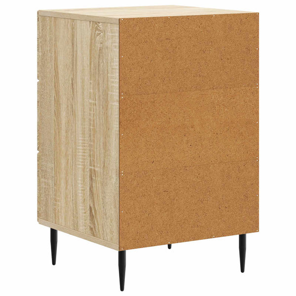 vidaXL Table de chevet chêne sonoma 43 x 41 x 66,5 cm bois d'ingénierie