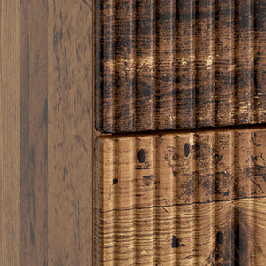 Nachttisch Altholz 43x41x66,5 cm