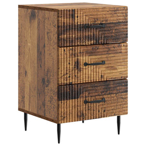 Nachttisch Altholz 43x41x66,5 cm