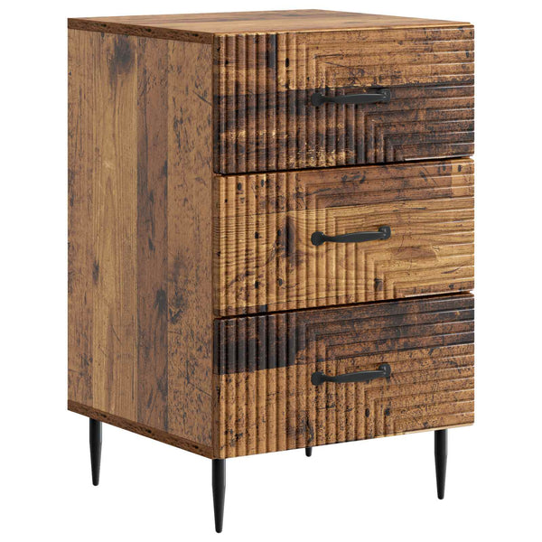 Nachttisch Altholz 43x41x66,5 cm