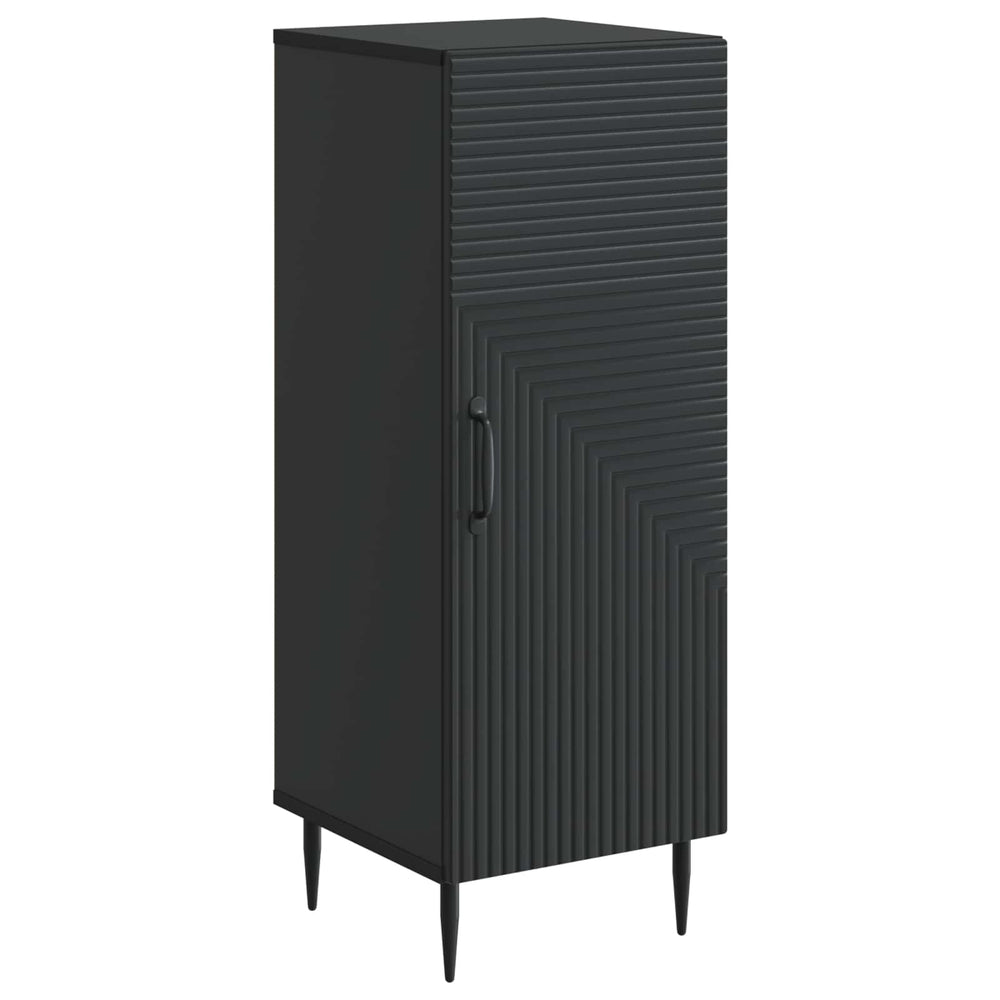 Schwarzes Sideboard 33x34,5x89,5cm