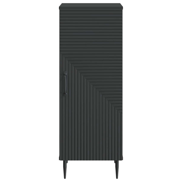 vidaXL Buffet Noir 33 x 34,5 x 89,5 cm Bois d'ingénierie