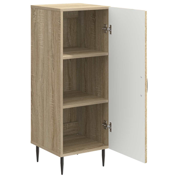 vidaXL Buffet Chêne Sonoma 33 x 34,5 x 89,5 cm Bois d'ingénierie