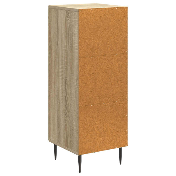 vidaXL Buffet Chêne Sonoma 33 x 34,5 x 89,5 cm Bois d'ingénierie