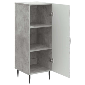 Sideboard Betongrau 89,5cm Holzwerkstoff