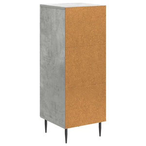 Sideboard Betongrau 89,5cm Holzwerkstoff