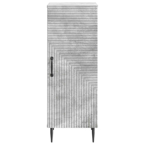 Sideboard Betongrau 89,5cm Holzwerkstoff