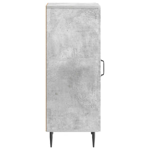 Sideboard Betongrau 89,5cm Holzwerkstoff