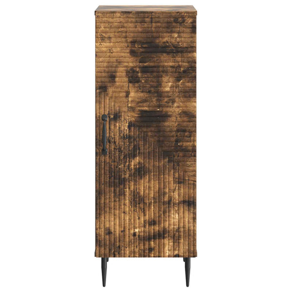 vidaXL Buffet chêne fumé 33 x 34,5 x 89,5 cm bois d'ingénierie