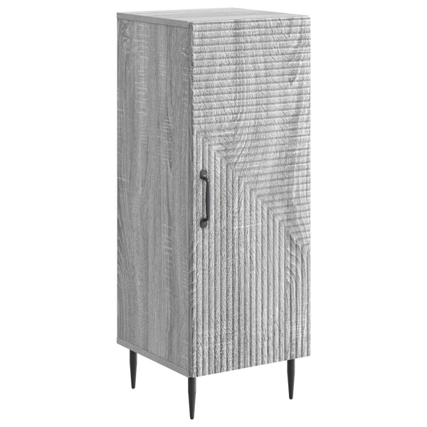 Sideboard Graues Sonoma, 89,5 cm