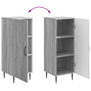 Sideboard Graues Sonoma, 89,5 cm