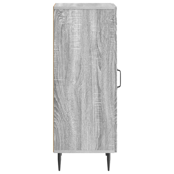 Sideboard Graues Sonoma, 89,5 cm