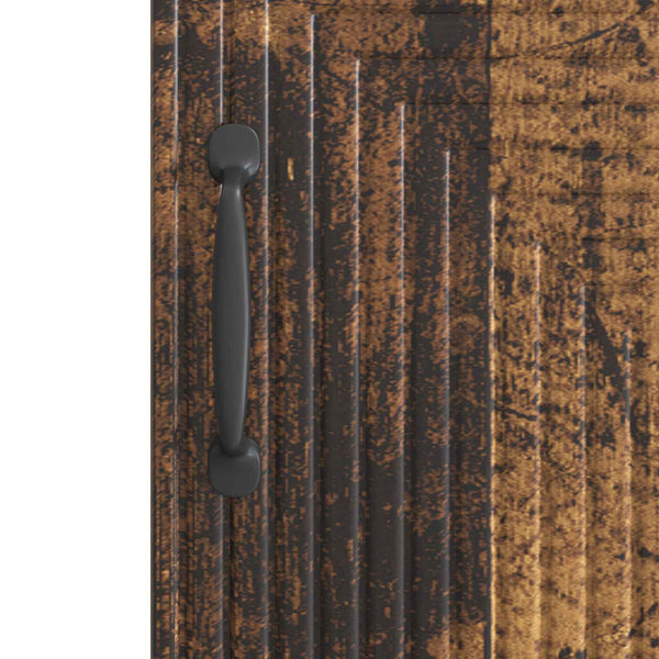 vidaXL Bahut en bois de récupération 33 x 34,5 x 89,5 cm Bois d'ingénierie