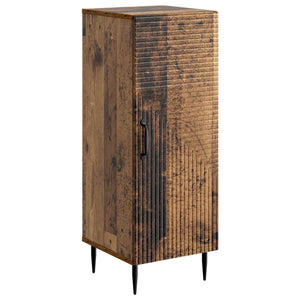 vidaXL Bahut en bois de récupération 33 x 34,5 x 89,5 cm Bois d'ingénierie