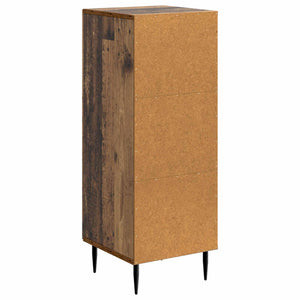vidaXL Bahut en bois de récupération 33 x 34,5 x 89,5 cm Bois d'ingénierie