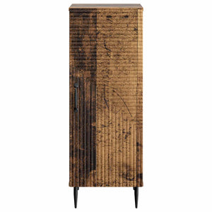 vidaXL Bahut en bois de récupération 33 x 34,5 x 89,5 cm Bois d'ingénierie
