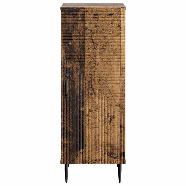 vidaXL Bahut en bois de récupération 33 x 34,5 x 89,5 cm Bois d'ingénierie
