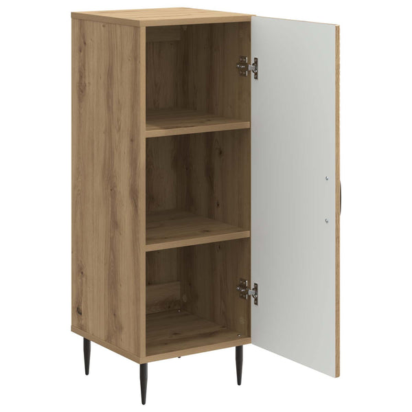 vidaXL Buffet chêne artisan 33 x 34,5 x 89,5 cm bois d'ingénierie
