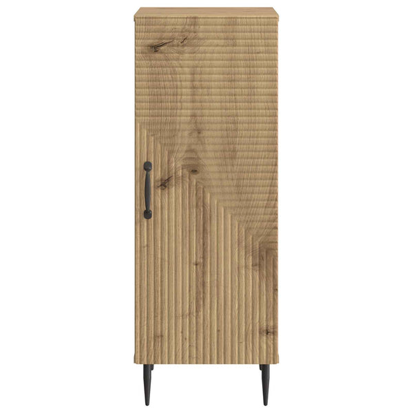 vidaXL Buffet chêne artisan 33 x 34,5 x 89,5 cm bois d'ingénierie