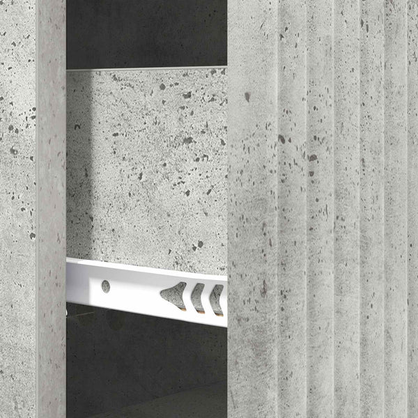 Schubladenschrank Betongrau, 89,5 cm hoch