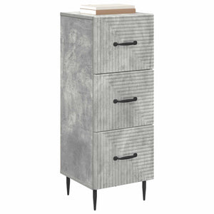 Schubladenschrank Betongrau, 89,5 cm hoch