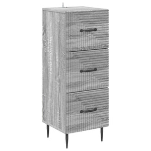 Schubladenschrank Grau Sonoma 89,5cm
