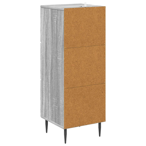 Schubladenschrank Grau Sonoma 89,5cm
