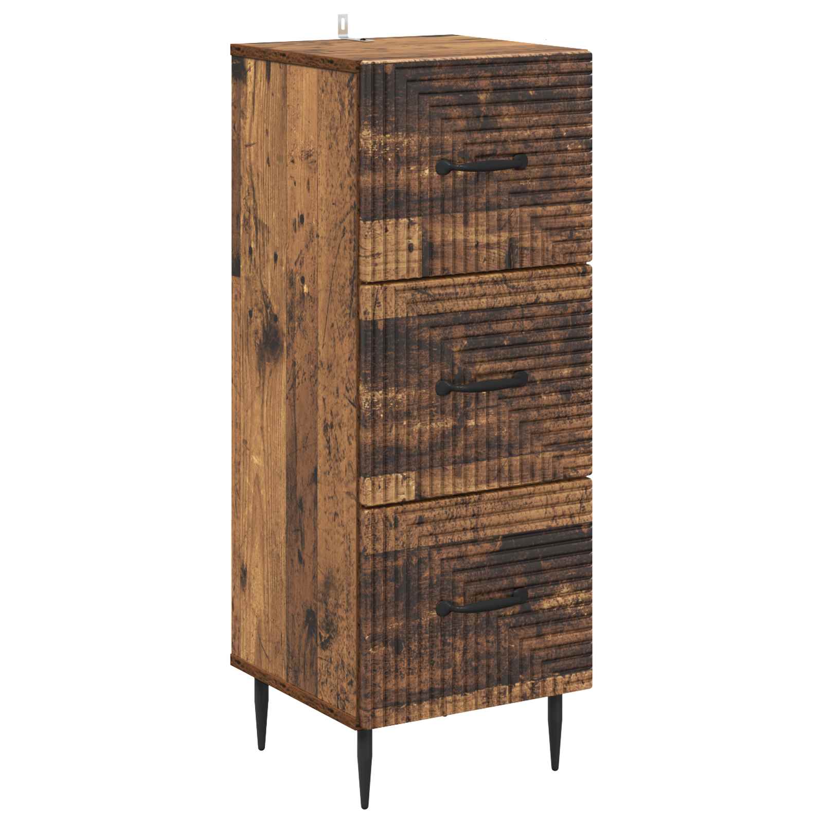 Schubladenschrank Altholz 89,5 cm