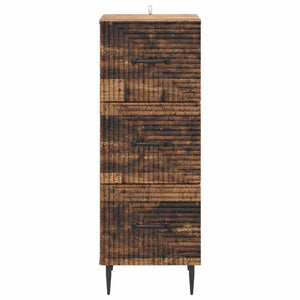 Schubladenschrank Altholz 89,5 cm